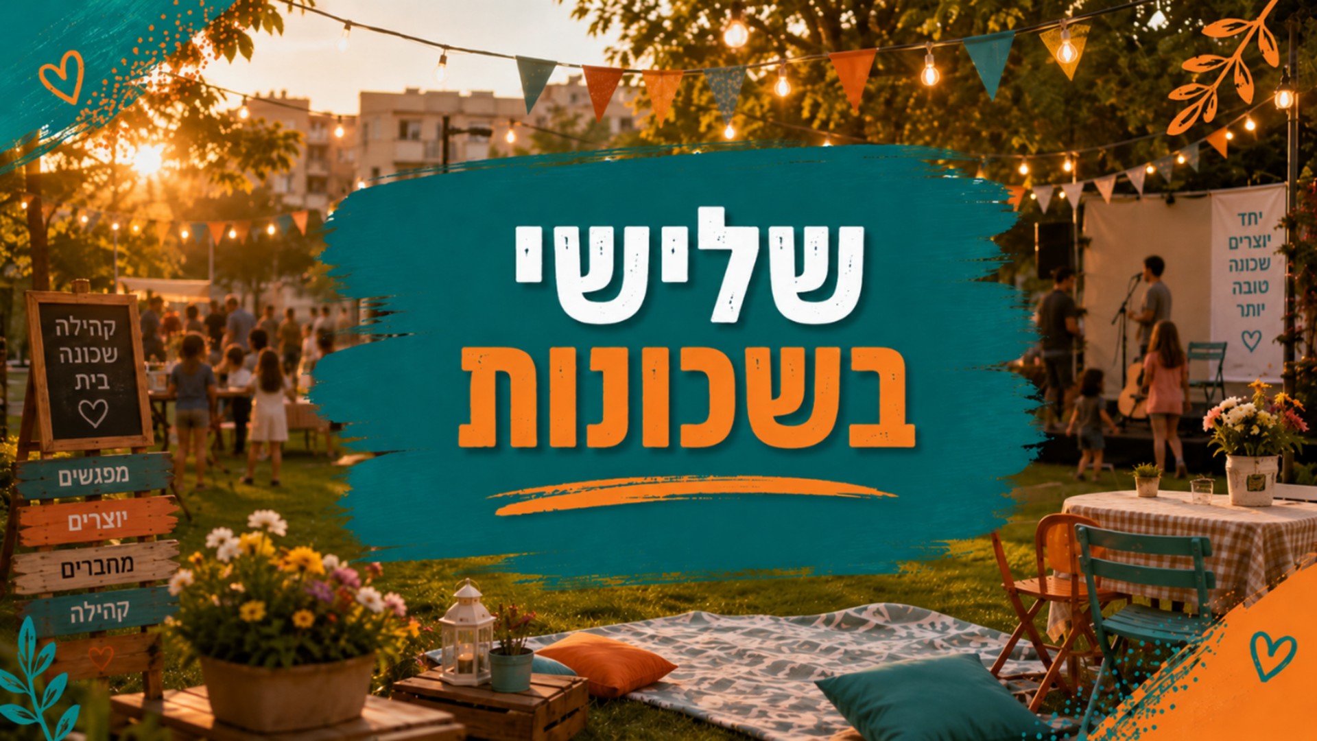 שלישי בשכונות – חוגגים סוכות בנווה רבין