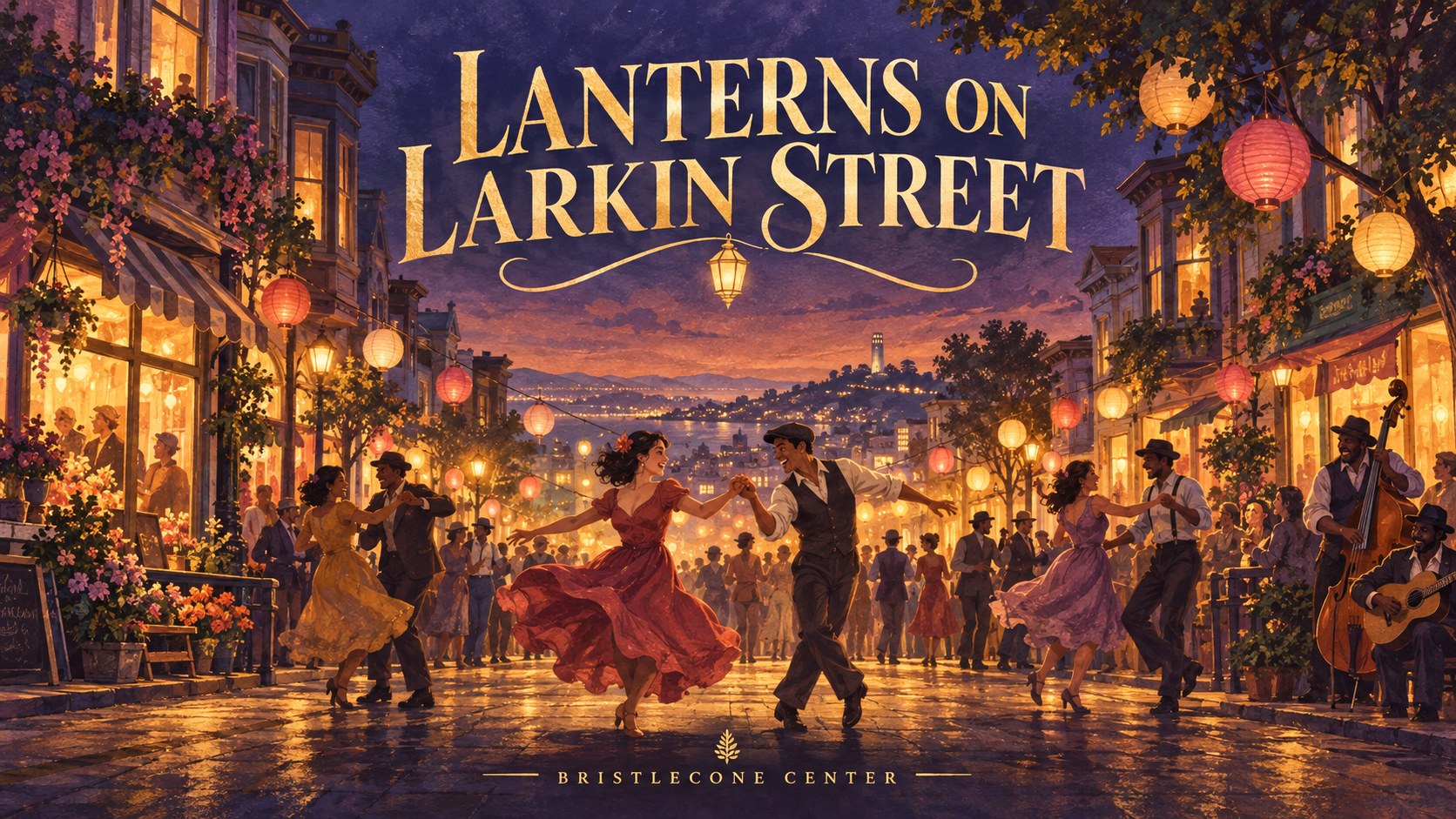Lanterns on Larkin Street